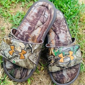 Boys UA Slide Sandals